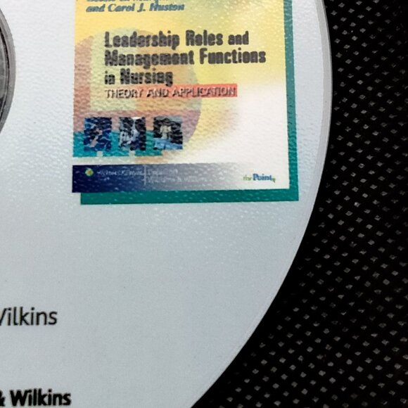 Leadership Roles Management Test Bank Nursing Theory Application Instructor CD - Picture 4 of 5